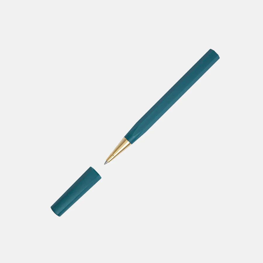 YStudio Glamour Evolve - Ocean Sustainable Rollerball Pen - Sea Indigo