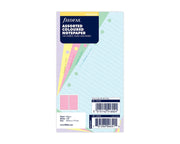 Filofax Personal Colored Plain & Ruled Paper 100 Sheets