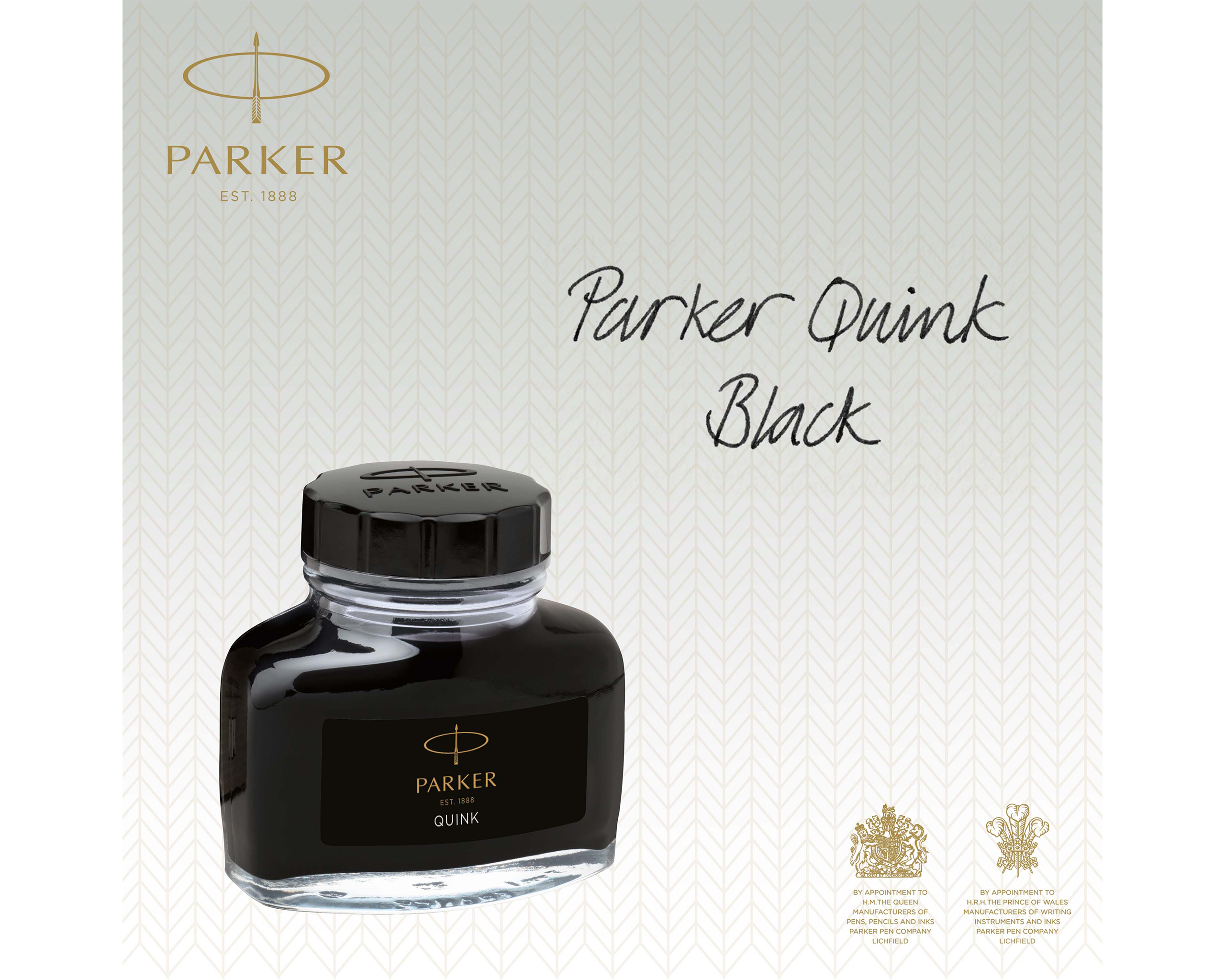 Parker Quink 2oz Bottled Ink - Black