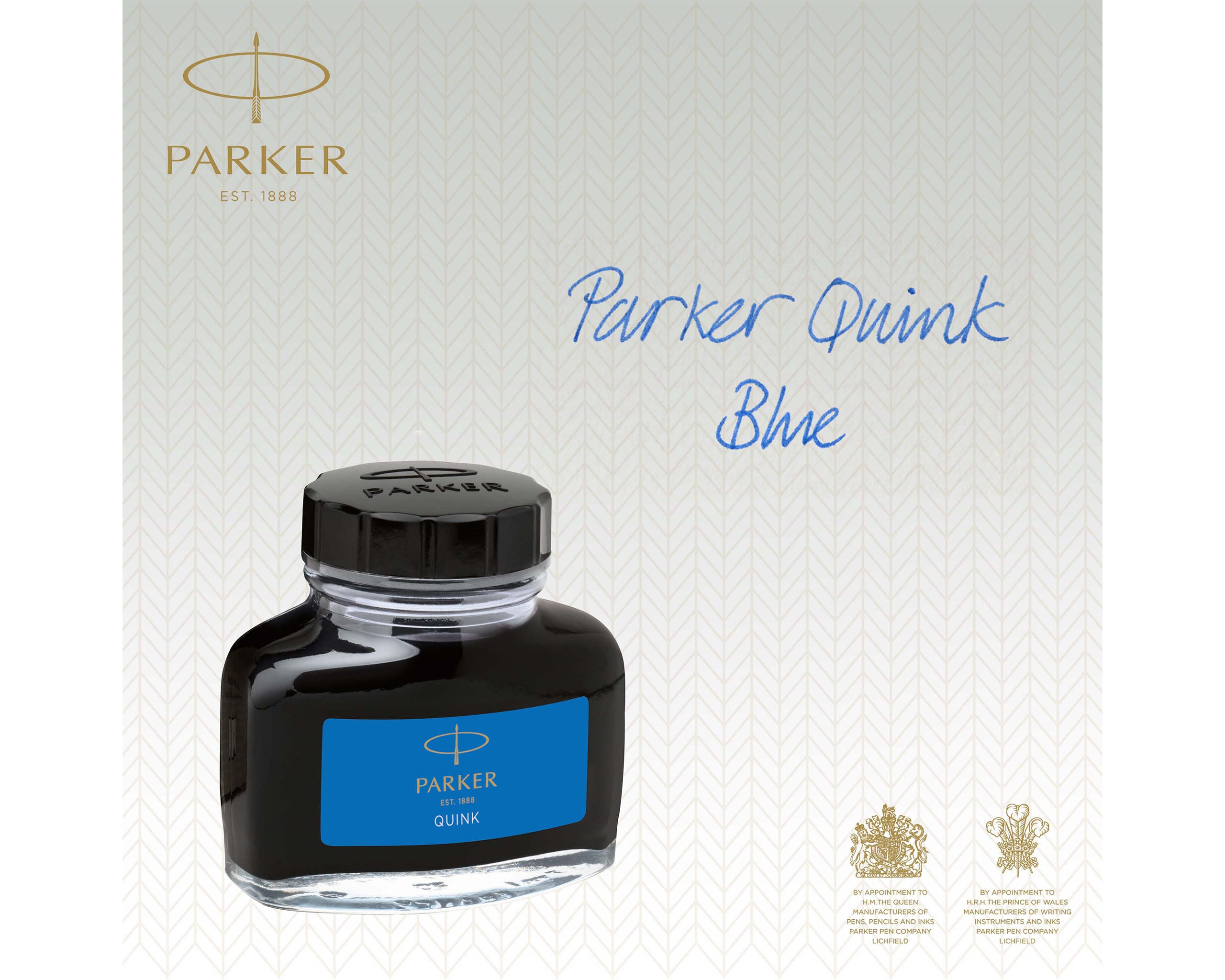 Parker Quink 2oz Bottled Ink - Blue