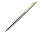 Parker Jotter Ballpoint Pen - Stainless with Gold Trim