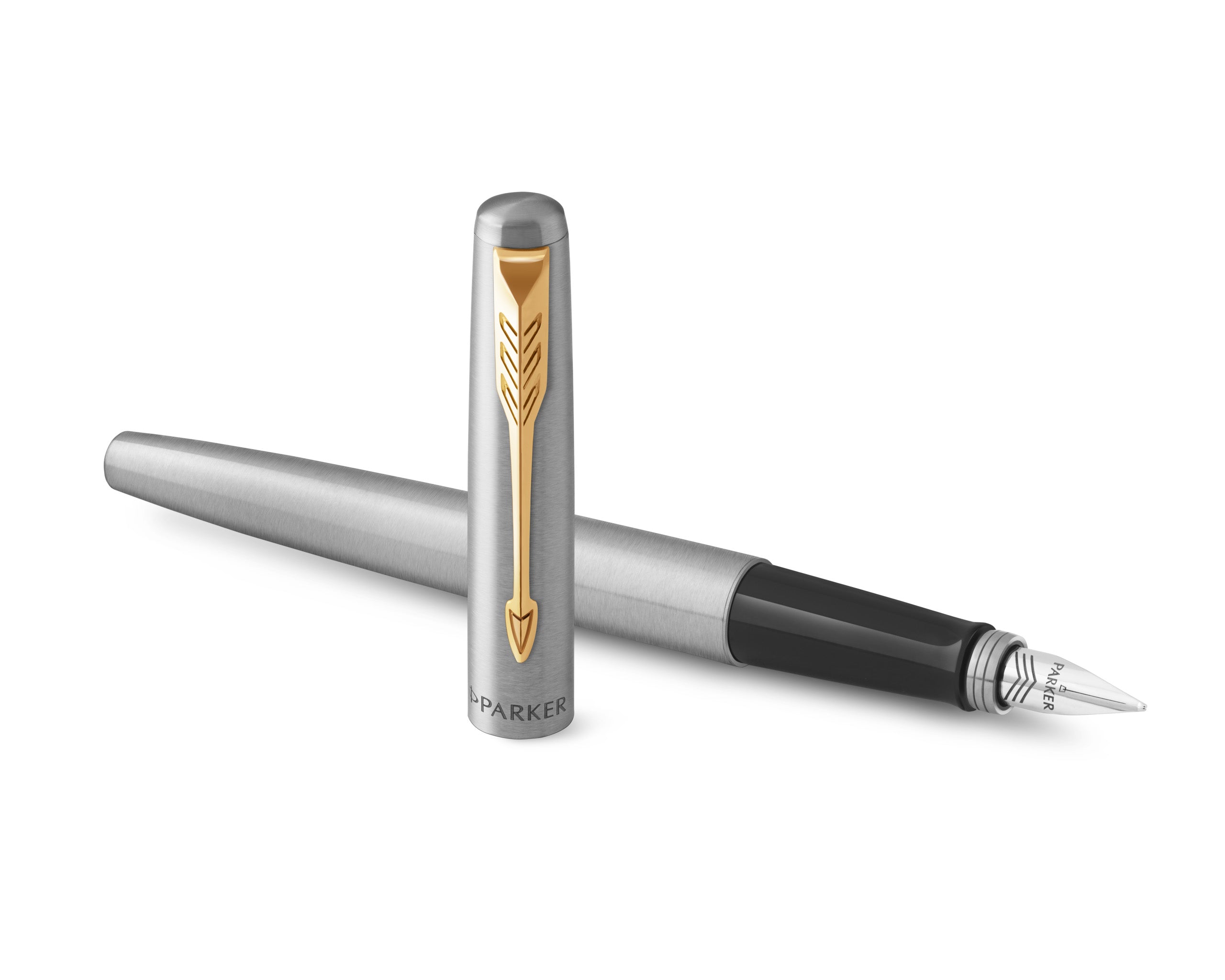 Parker Jotter Fountain Pen - Stainless Gold Trim