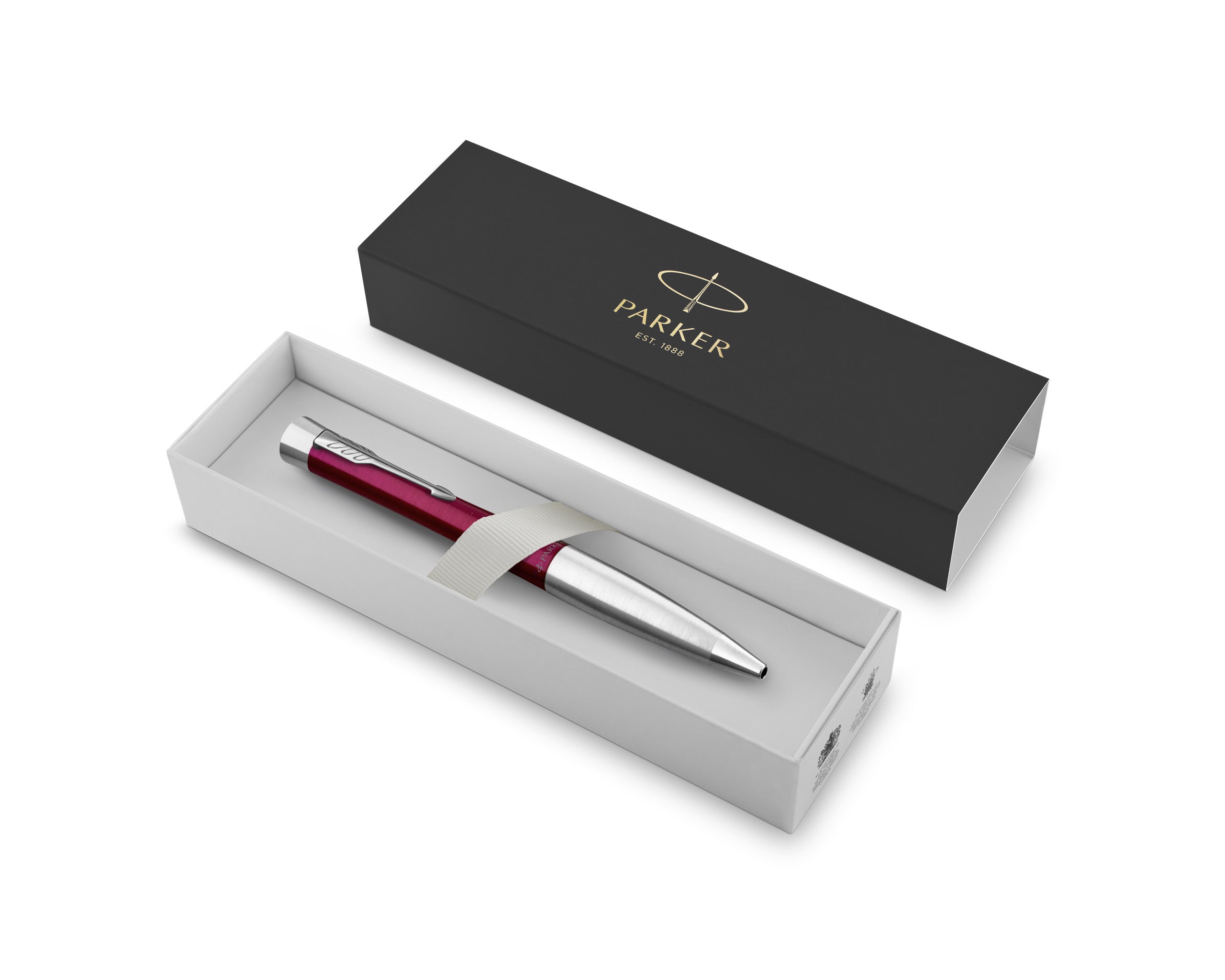 Parker Urban Magenta Ballpoint Pen with Chrome Trim