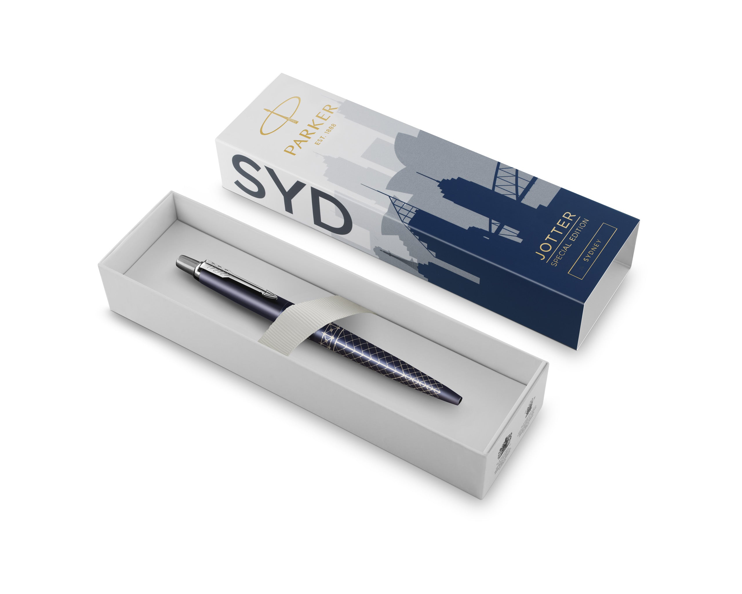 Parker Jotter Global Icon Ballpoint Pen - Sydney Blue (Special Edition)