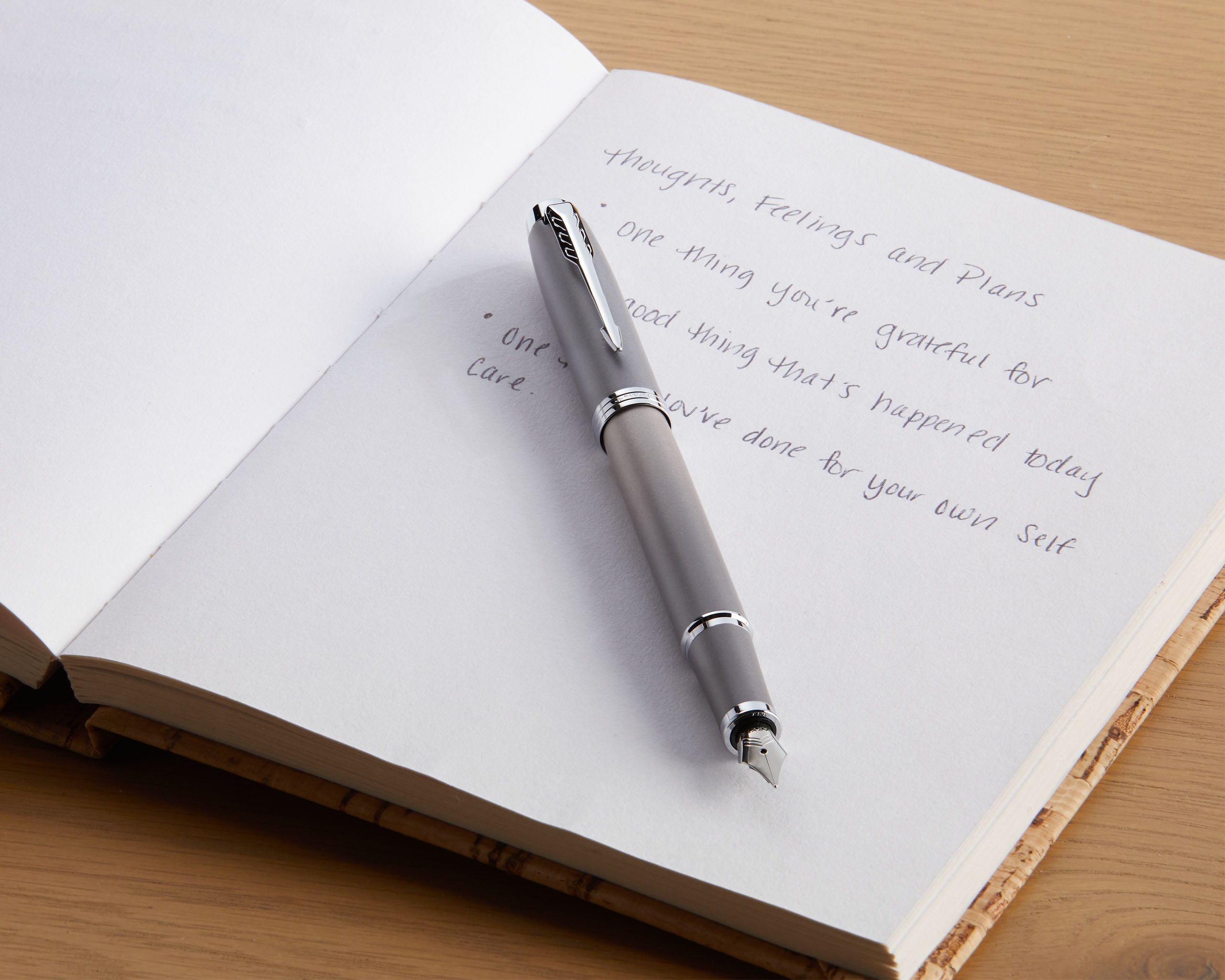 Parker IM Writing Rituals Fountain Pen Grey