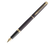 Waterman Hemisphere Fountain Pen Black Gold Trim