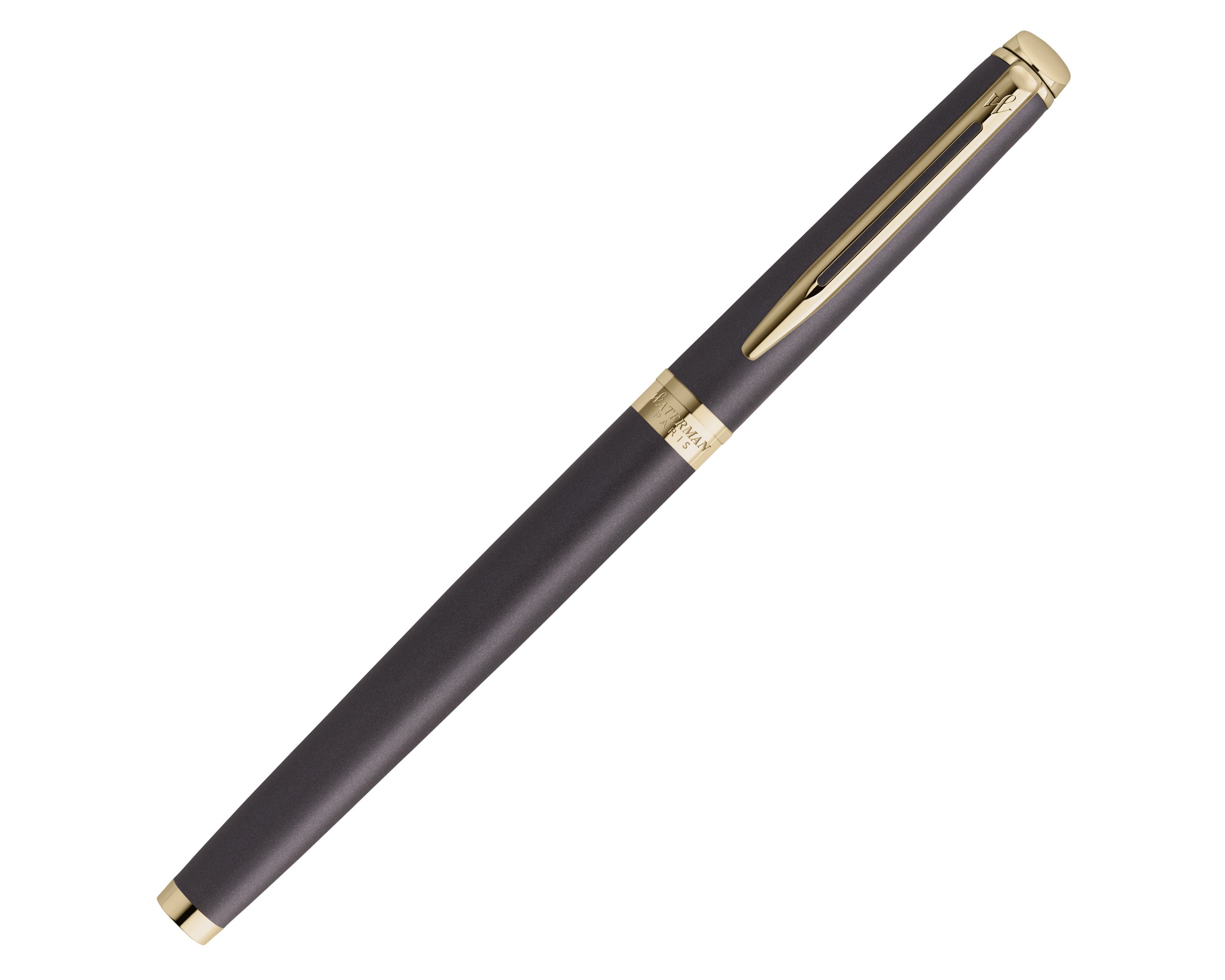 Waterman Hemisphere Fountain Pen Black Gold Trim