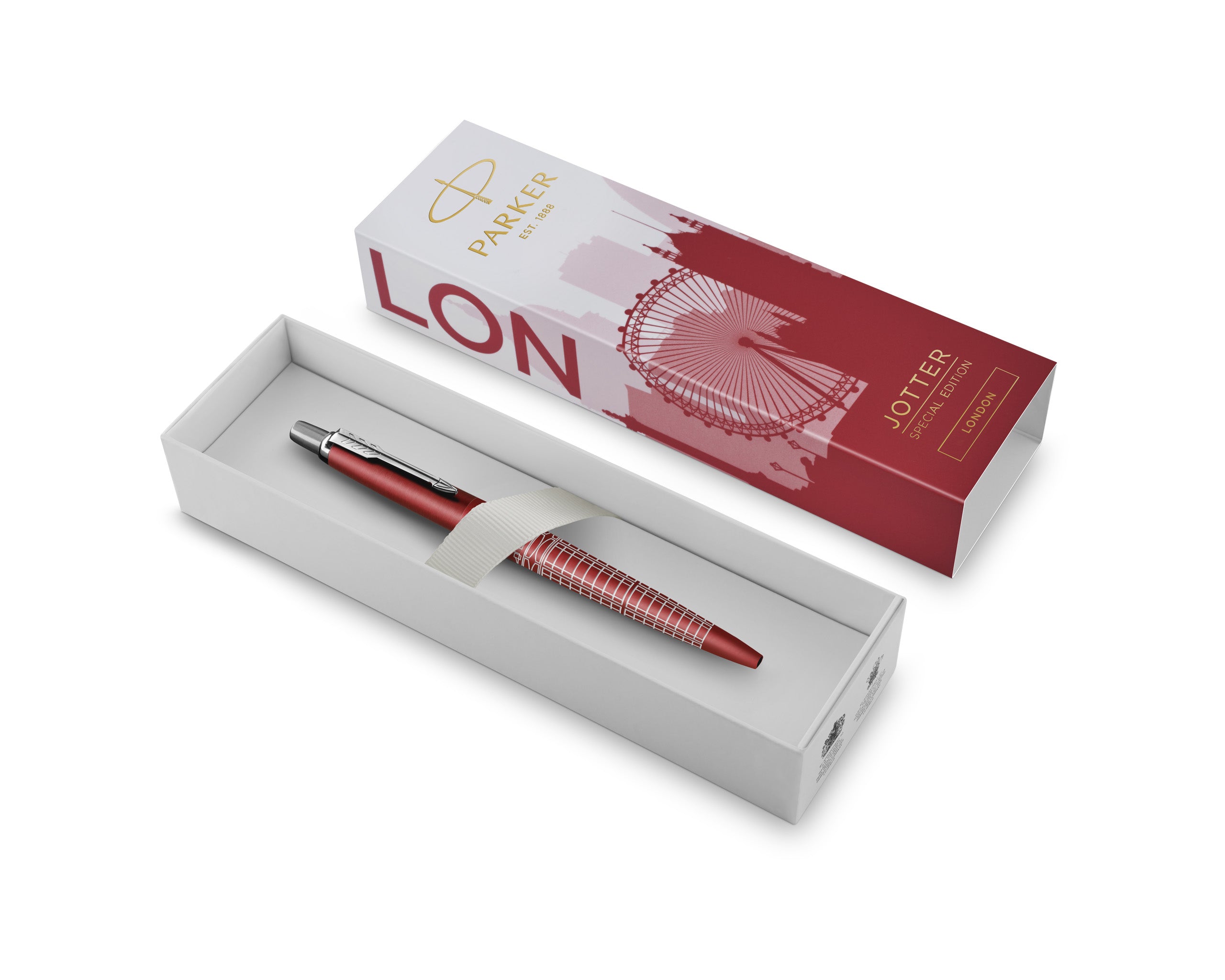 Parker Jotter Global Icons Ballpoint Pen - London Red (Special Edition)