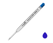 Schmidt Easy Flow 9000 Ballpoint Refill 2 Pack - Blue Fine