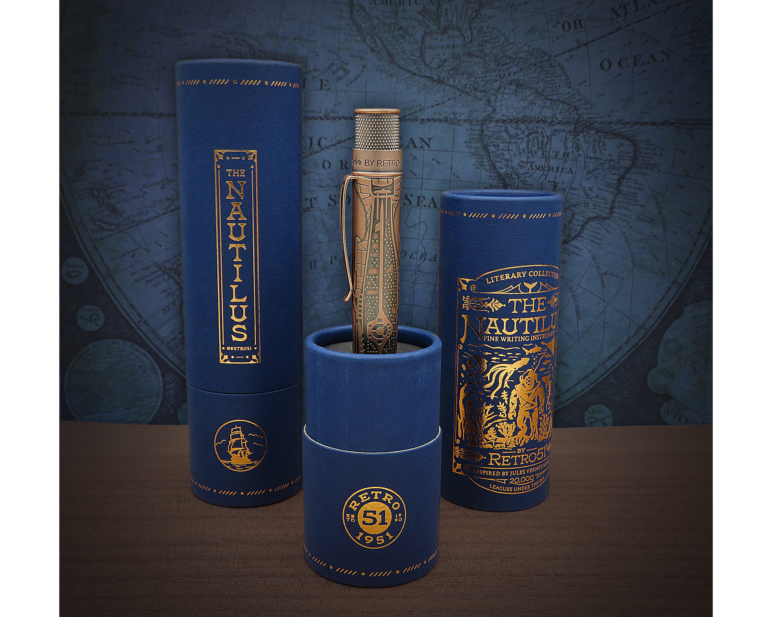 Retro51 The Nautilus Tornado™ Big Shot Rollerball Pen