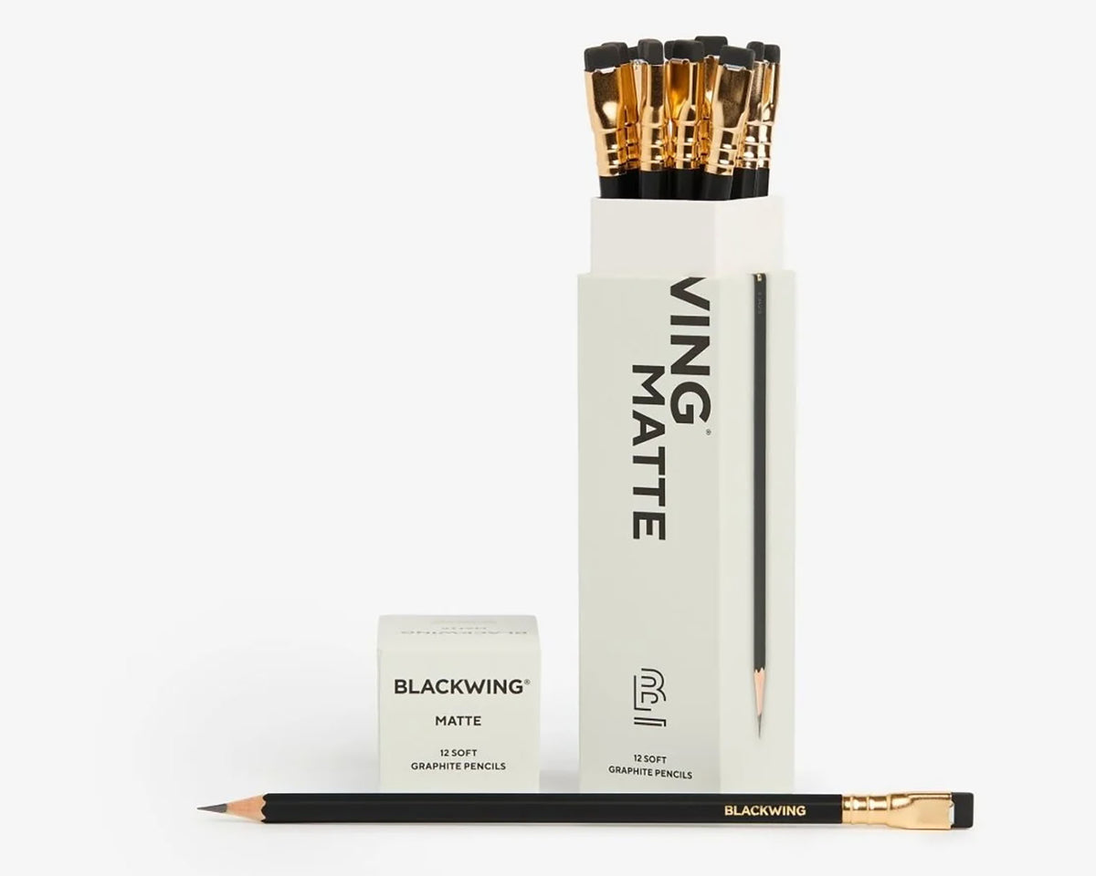 Blackwing Matte Pencils - 12 Pack