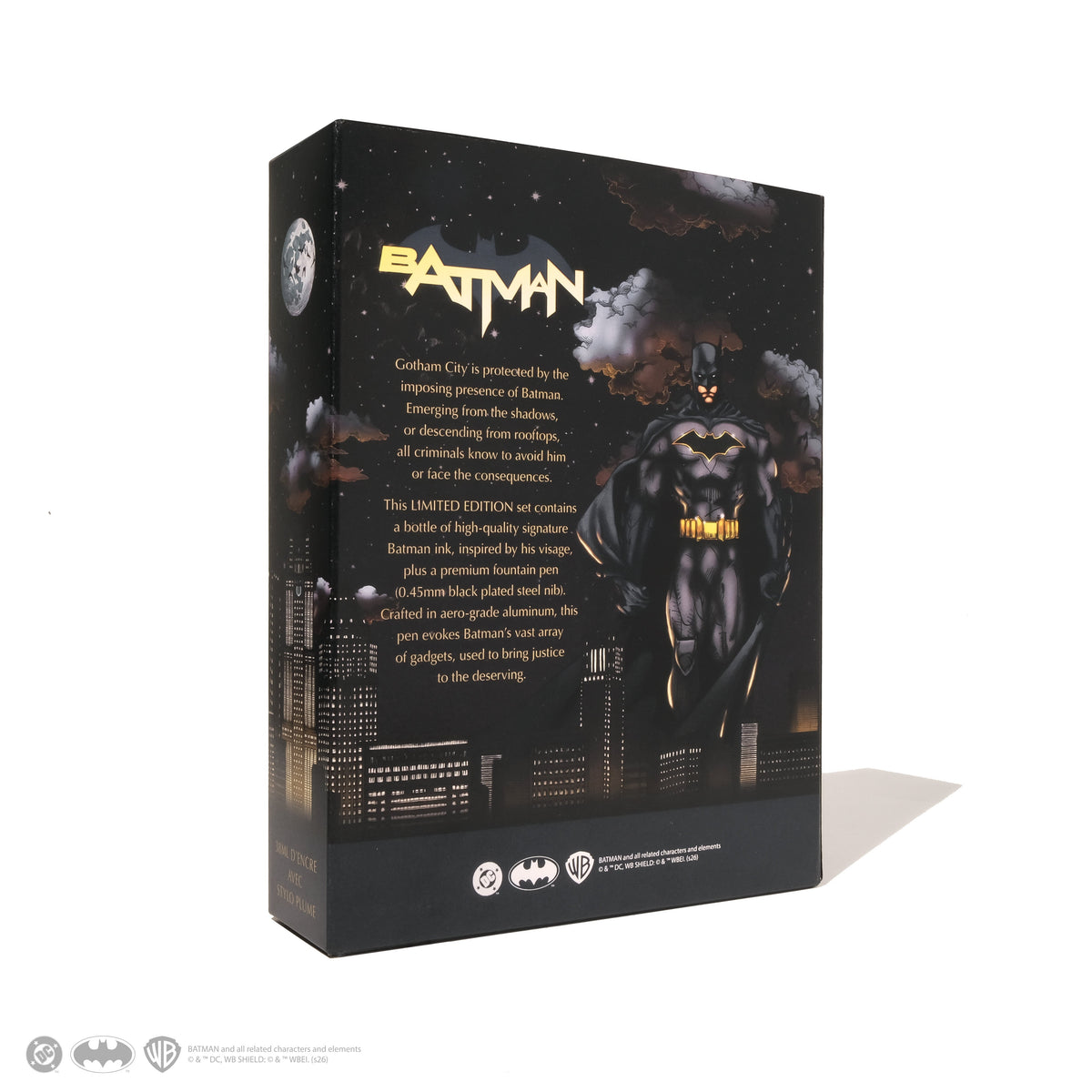 Ferris Wheel Press x Batman Marquise Fountain Pen Set with Ink - Batman - Limited Edition