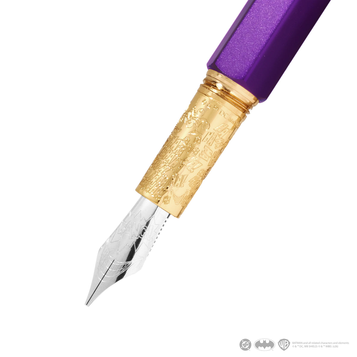 Ferris Wheel Press x Batman Marquise Fountain Pen Set with Ink - The Joker - Limited Edition