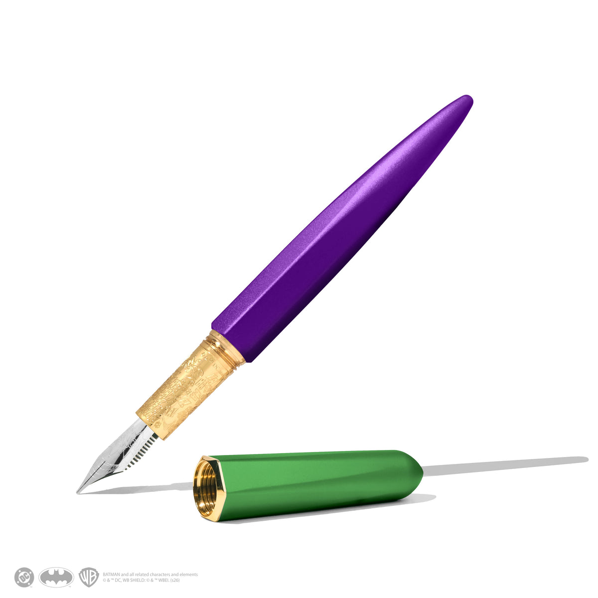 Ferris Wheel Press x Batman Marquise Fountain Pen Set with Ink - The Joker - Limited Edition