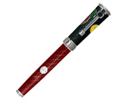 David Oscarson Take it to the Limit Rollerball Pen - Carbon Black and Fire Red