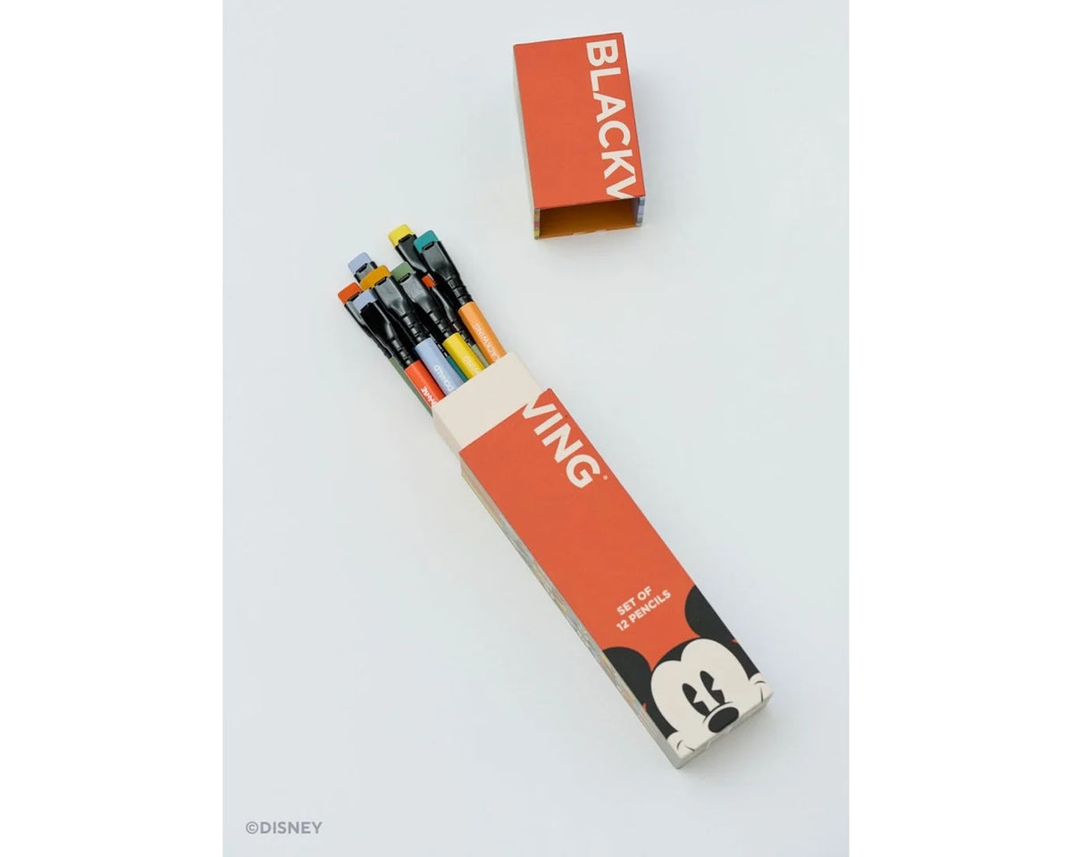 Blackwing x Disney "Mickey and Friends" Pencils - Set of 12
