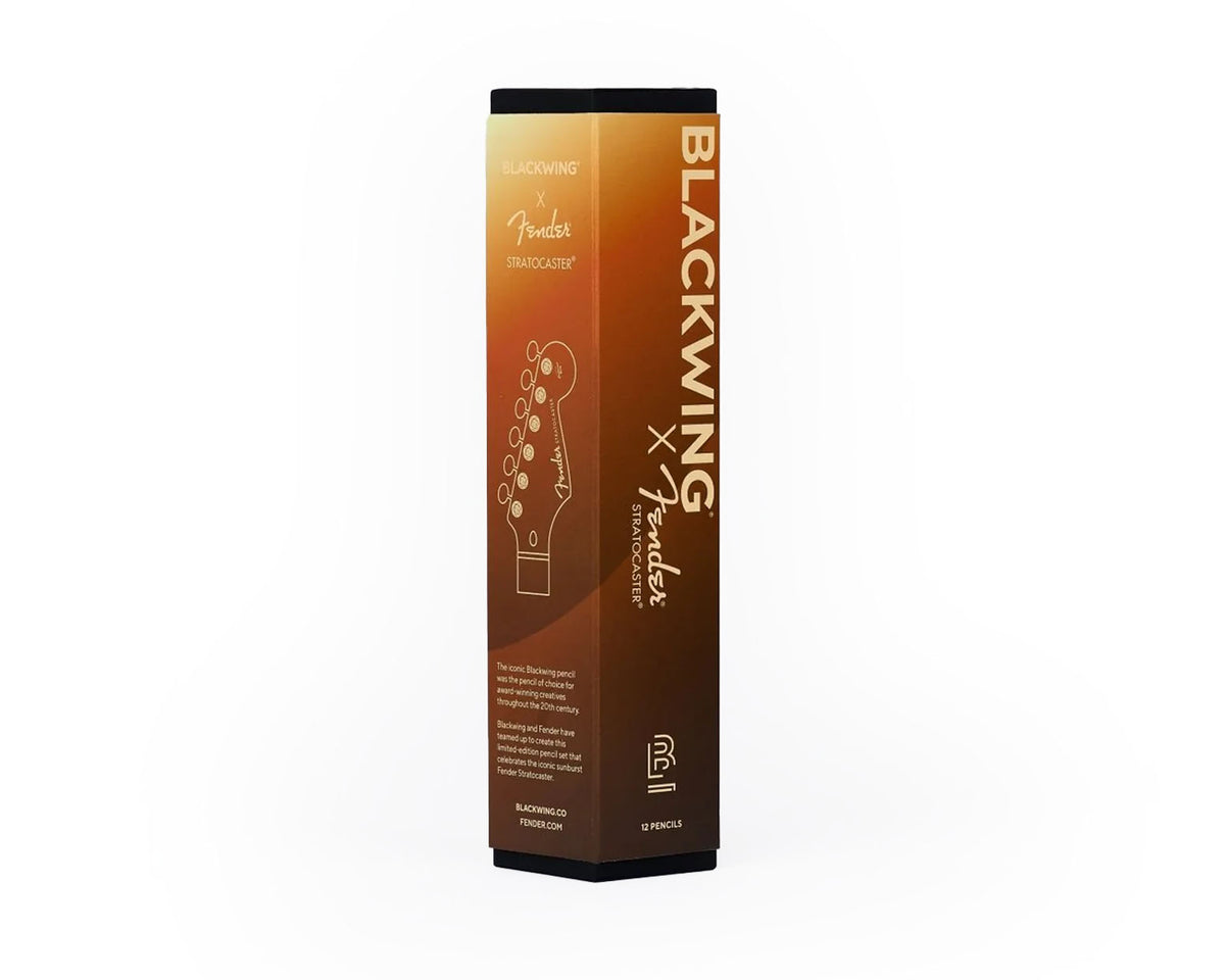 Blackwing x Fender Sunburst Stratocaster Pencils - Set of 12