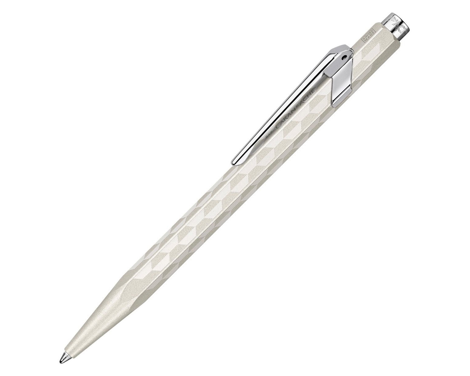 Caran d'Ache 849 Special Edition Alpine Frost White Ballpoint Pen