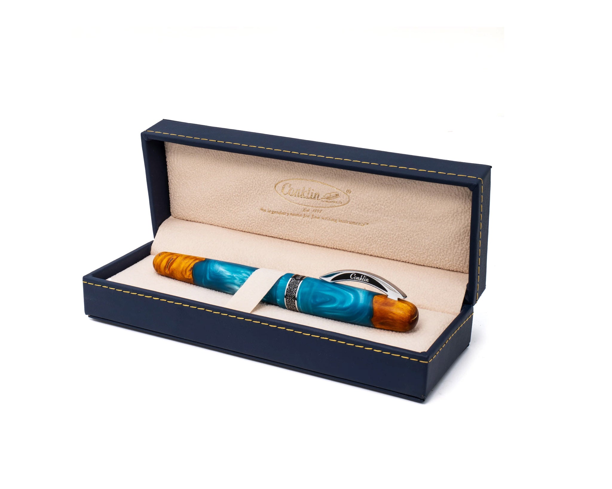 Conklin 1898 Limited Edition Spectra Fusion Blue 14K Fountain Pen