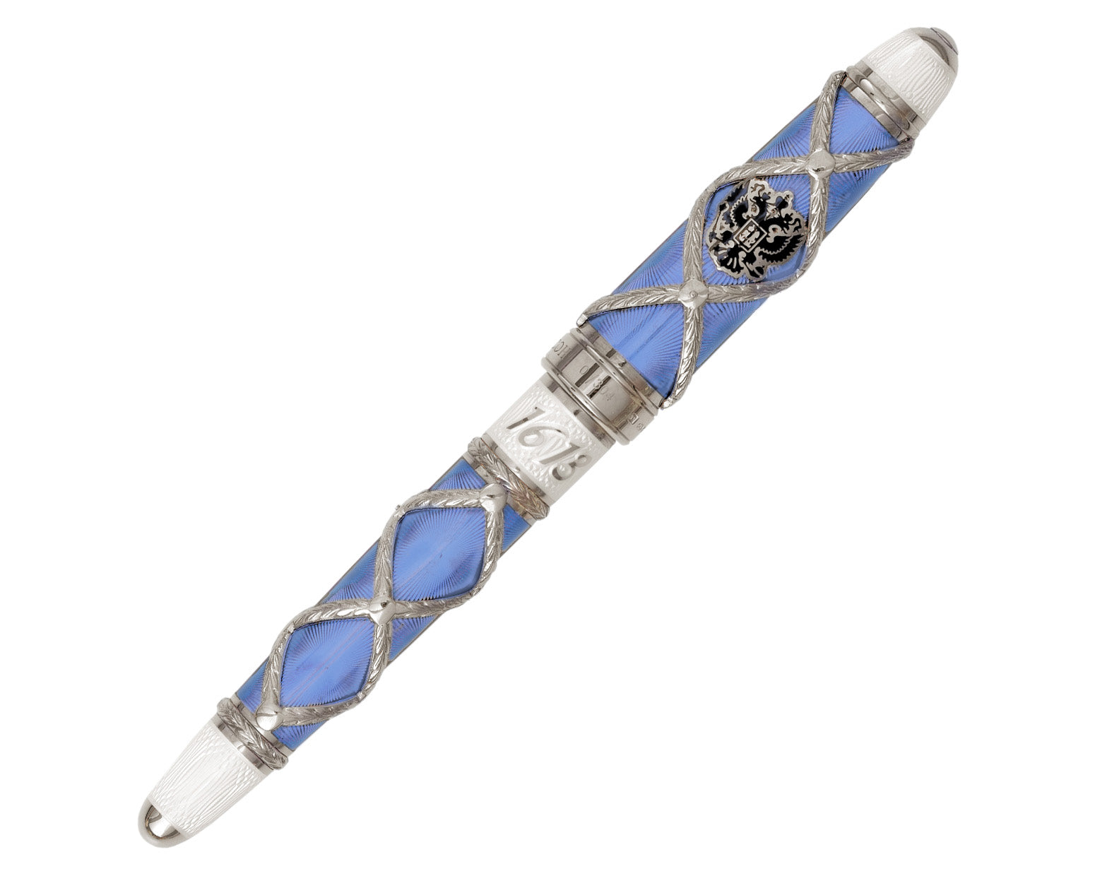 David Oscarson Russian Imperial Fountain Pen - St. Petersburg Blue
