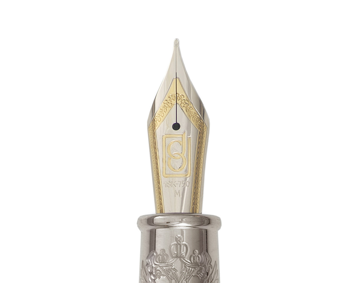 David Oscarson Russian Imperial Fountain Pen - St. Petersburg Blue