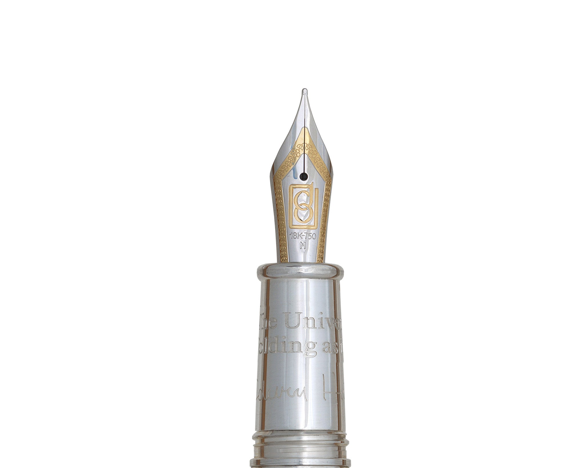 David Oscarson Edwin Hubble Fountain Pen - Moon Dust