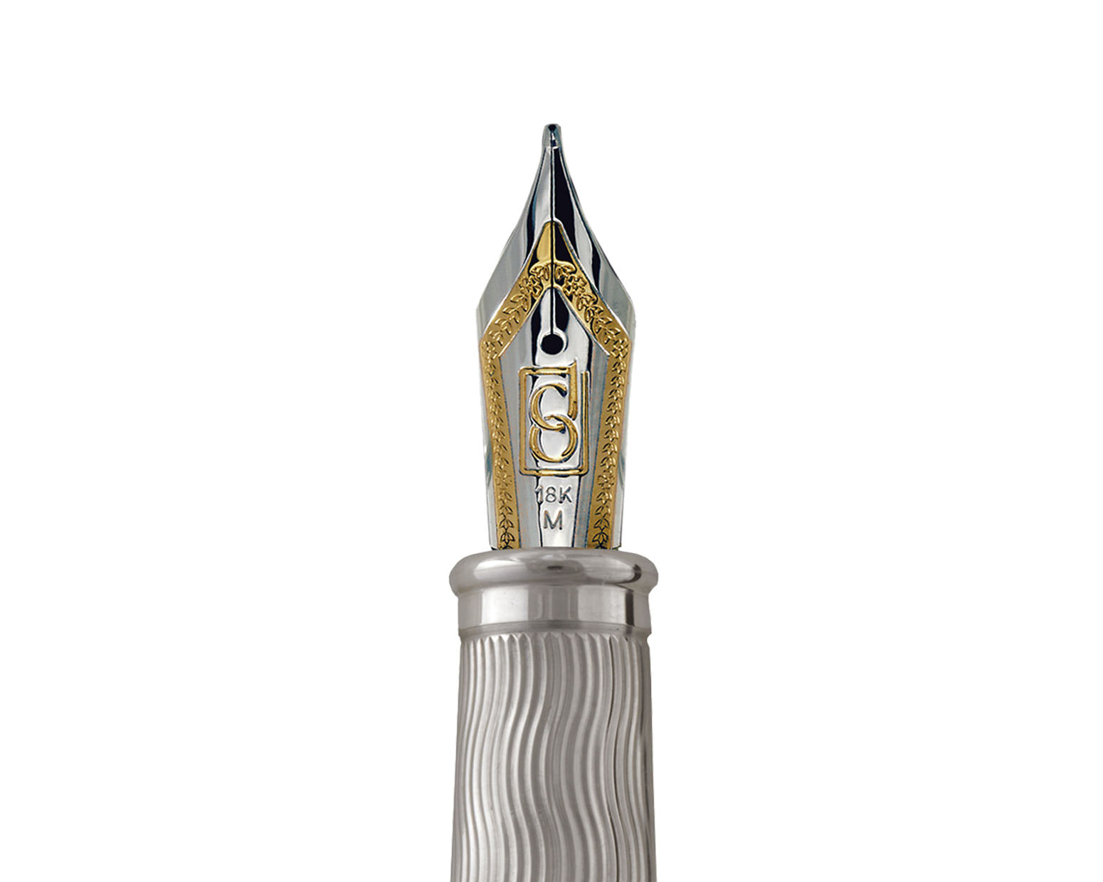 David Oscarson William Clark Fountain Pen - Sapphire Blue Hard Enamel