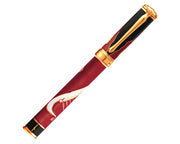 David Oscarson Valhalla Rollerball Pen  - Frey - Black, White, Red
