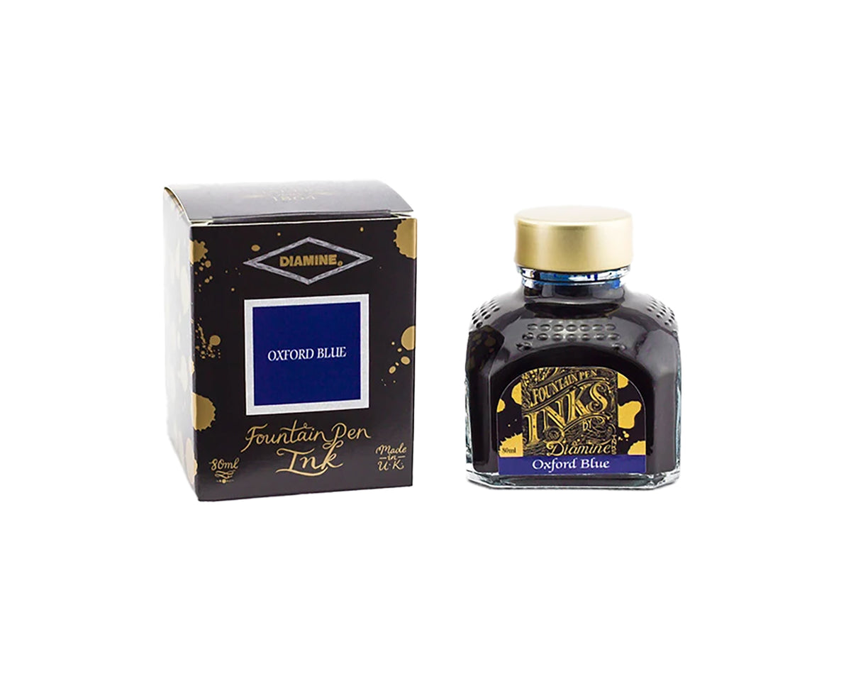 Diamine Bottled Ink 80ml - Oxford Blue
