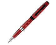 Diplomat Cobra Burgundy Red Guilloche Fountain Pen