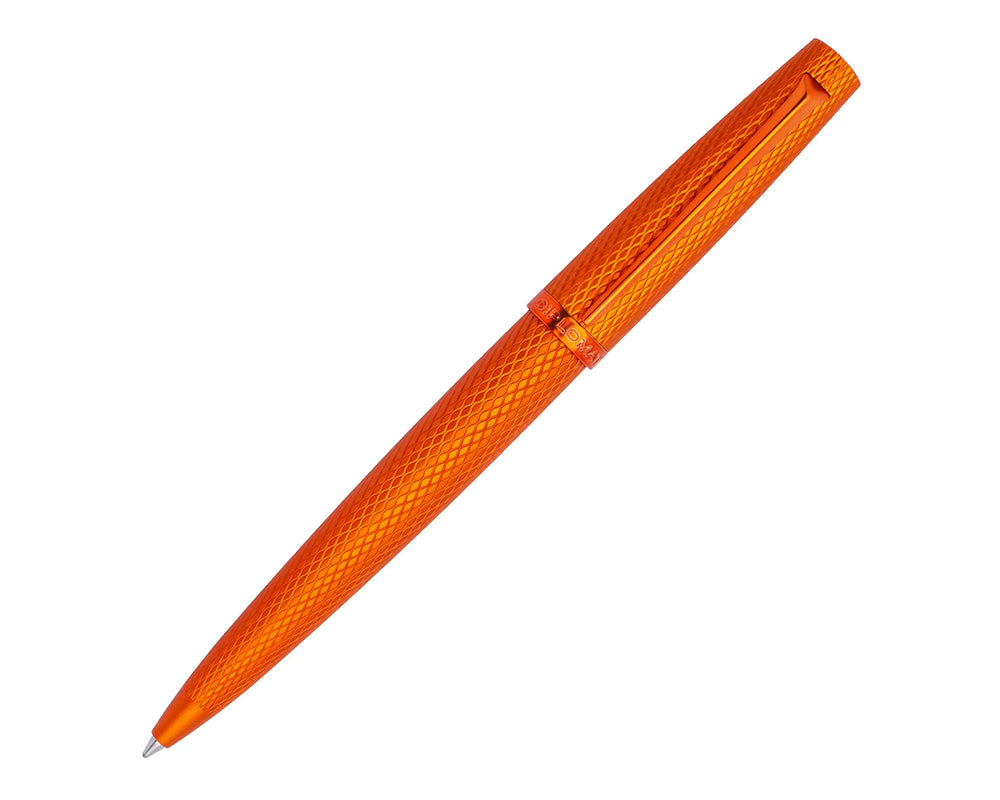 Diplomat Viper Orange Guilloche Ballpoint Pen