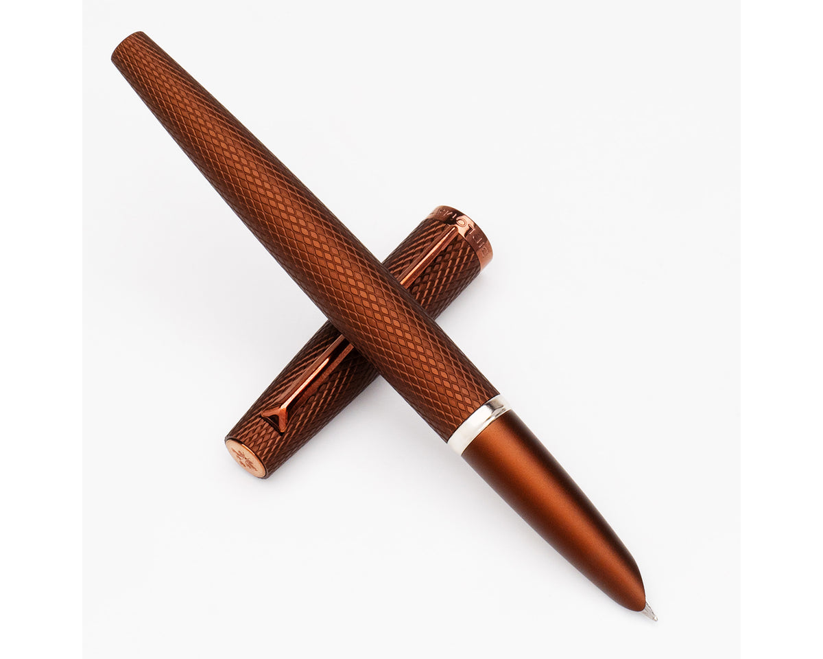Diplomat Viper Brown Guilloche Fountain Pen