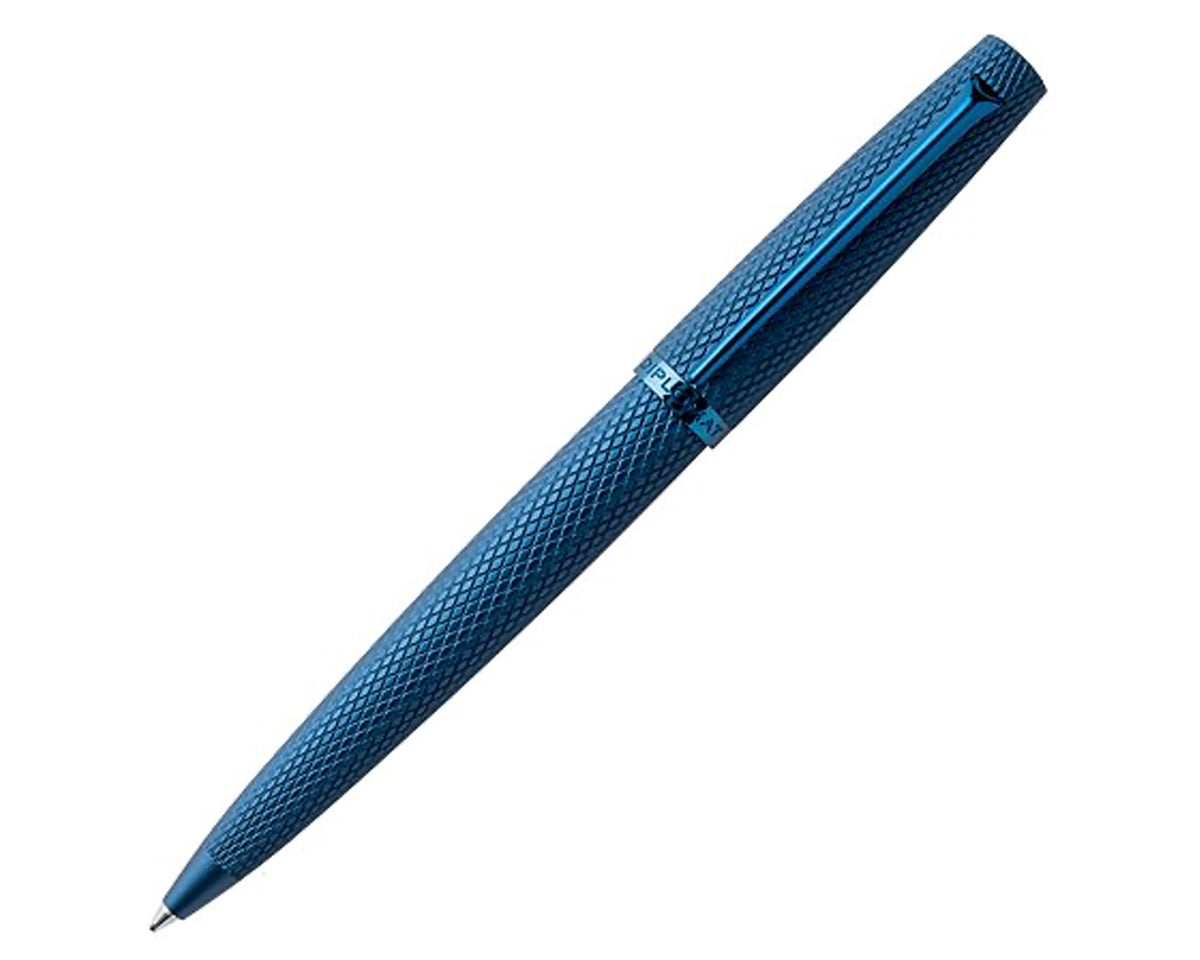 Diplomat Viper Blue Guilloche Ballpoint Pen