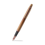 Sheaffer VFM Coffee Edition Matte Brown Fountain Pen with Regal Brown PVD Trim