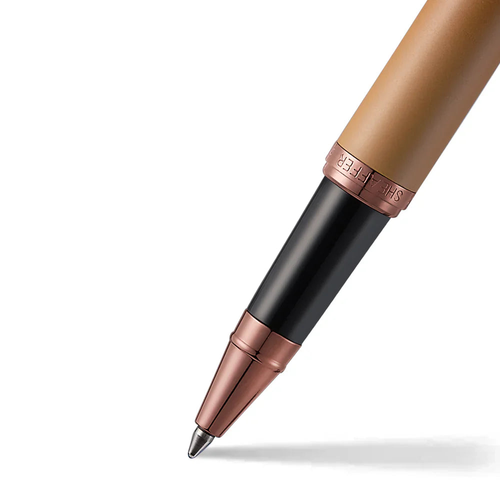 Sheaffer VFM 9428 Coffee Edition Matte Brown Rollerball Pen with Regal Brown PVD Trims