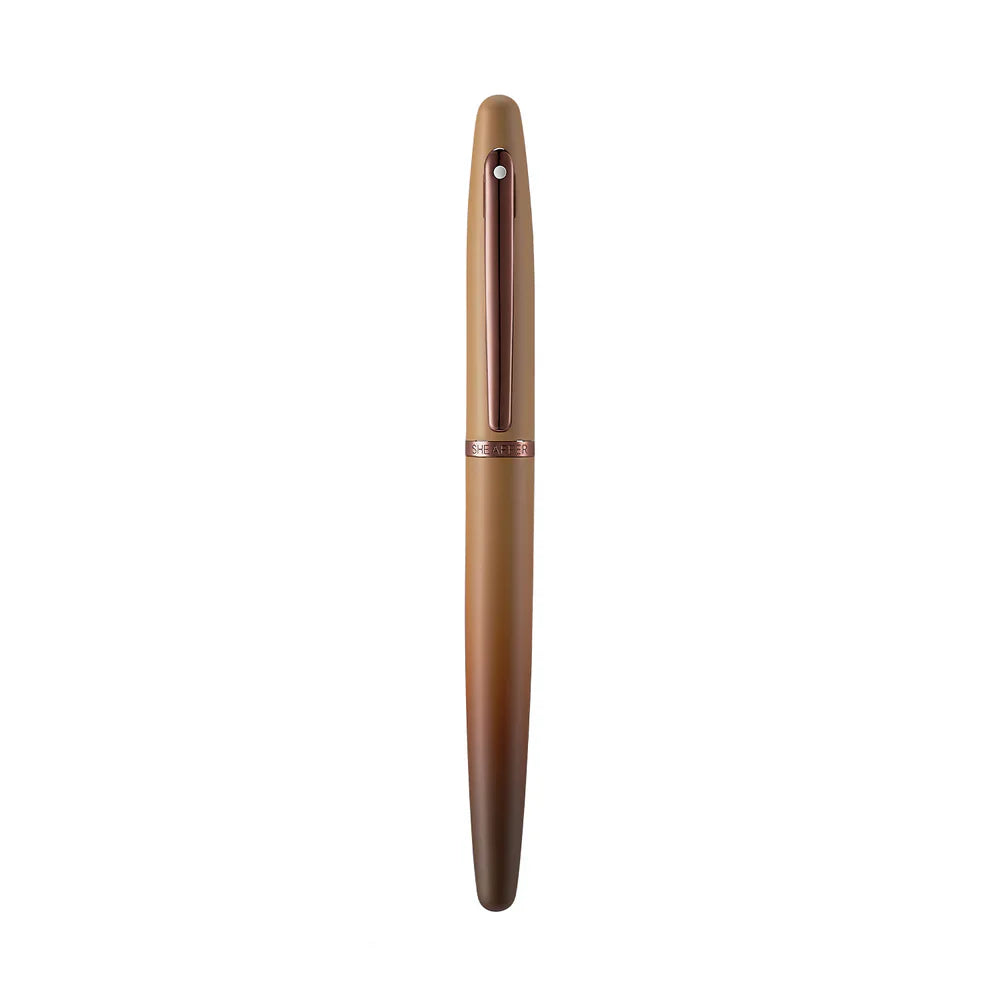 Sheaffer VFM 9428 Coffee Edition Matte Brown Rollerball Pen with Regal Brown PVD Trims