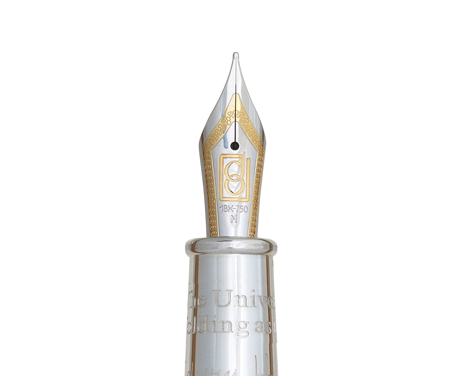 David Oscarson Edwin Hubble Fountain Pen - Galactic Green