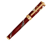 David Oscarson Edwin Hubble Rollerball Pen - Infrared with Gold Vermeil