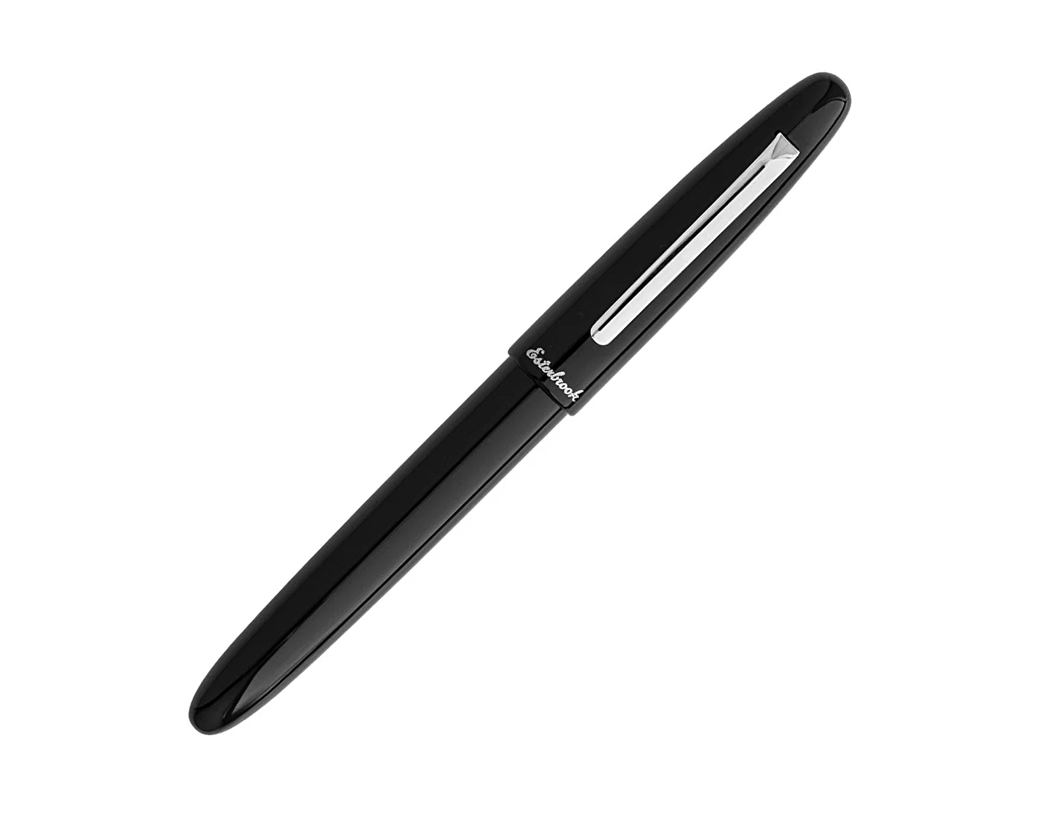 Esterbrook Estie Black Fountain Pen - Chrome Trim