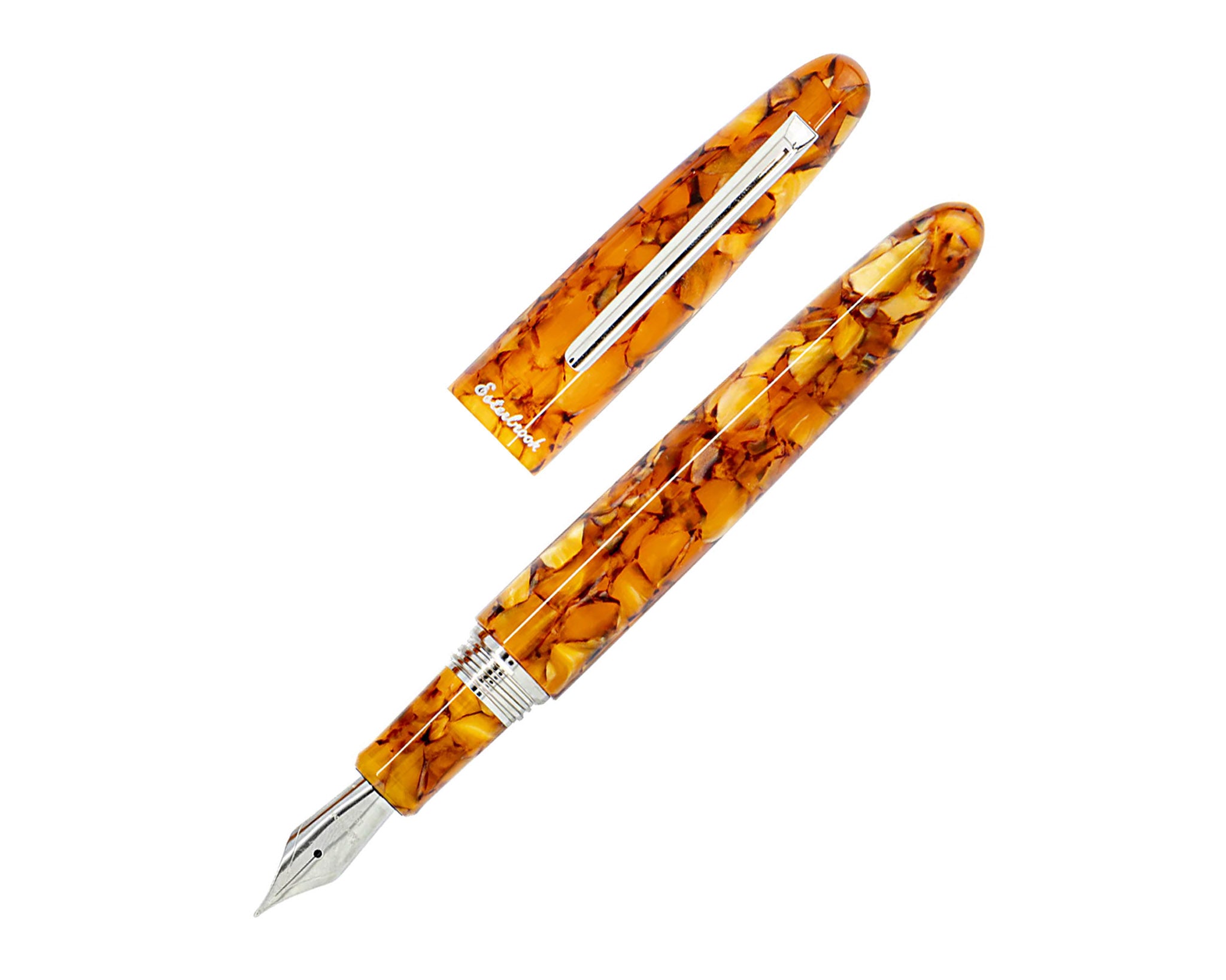 Esterbrook Estie Honeycomb Fountain Pen - Chrome Trim