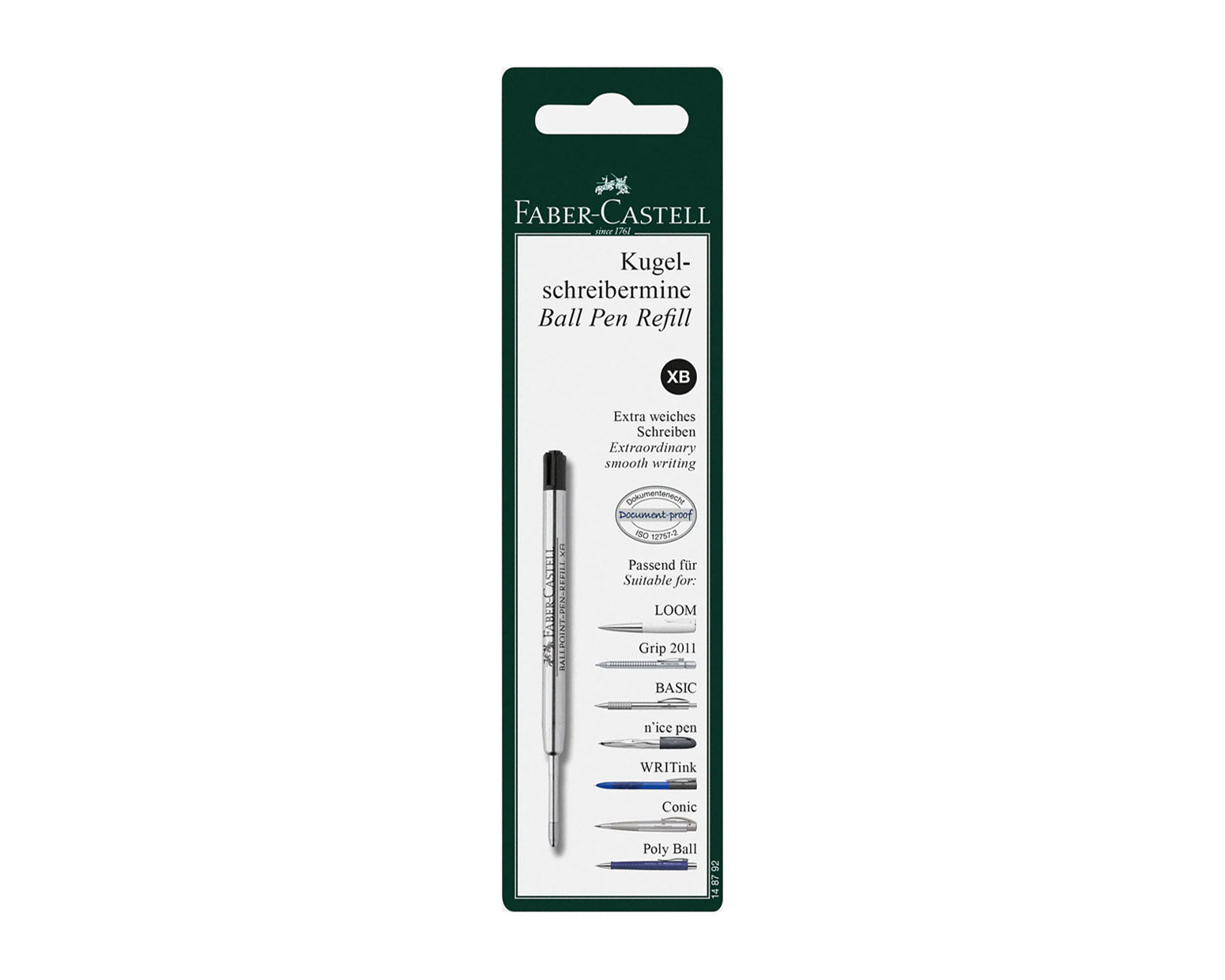 Faber-Castell Ballpoint Pen Refill - Black