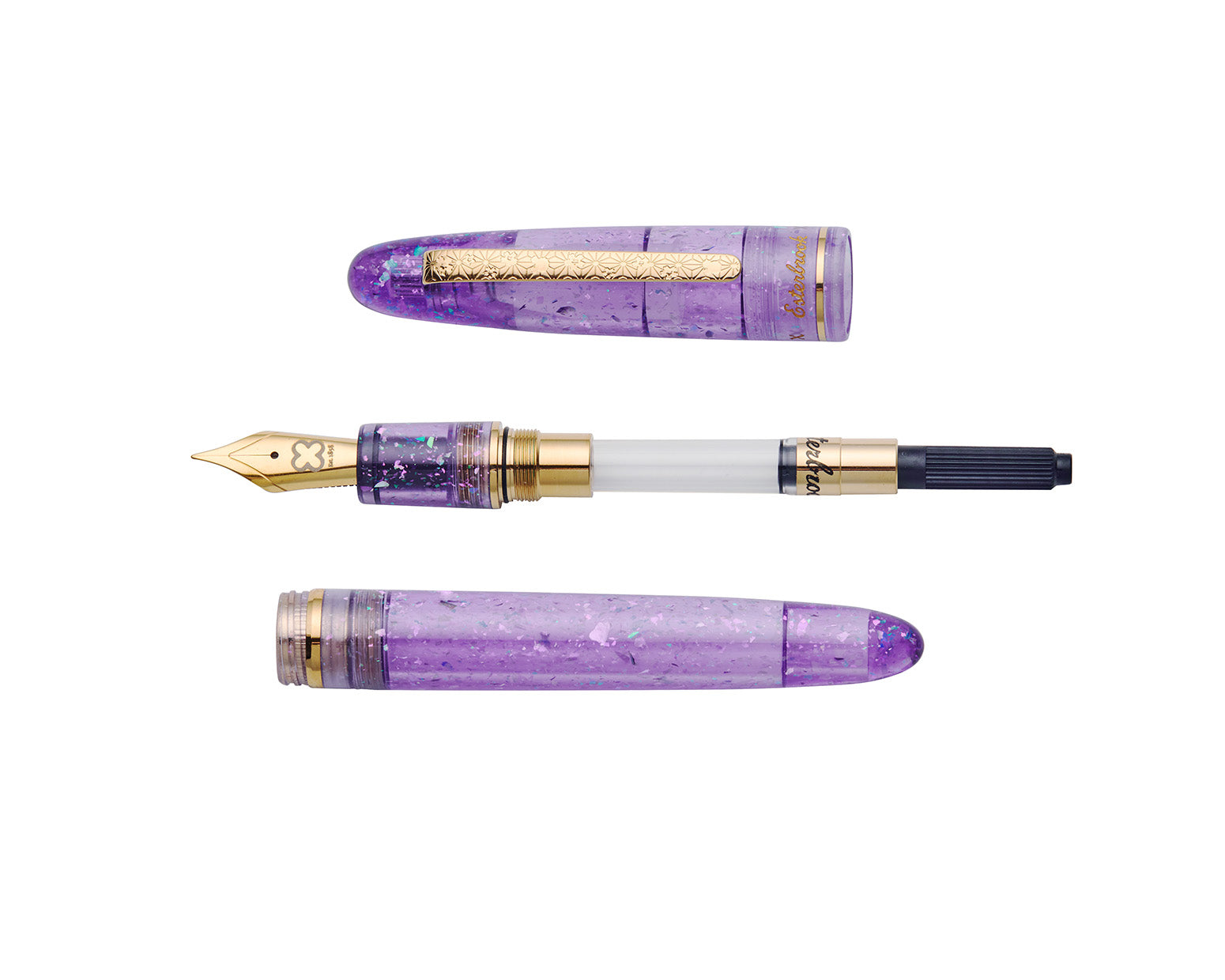 Esterbrook Sakura Street Estie Fountain Pen with Gold Trim