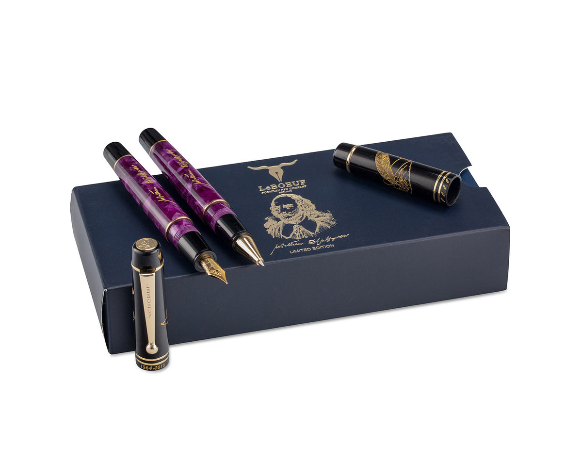 LeBoeuf William Shakespeare Limited Edition Rollerball Pen