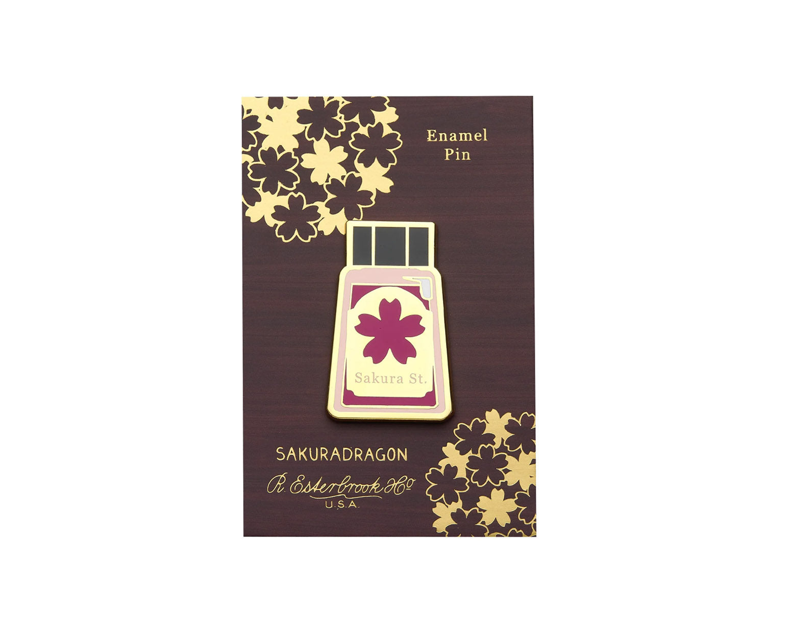 Esterbrook Sakura Street Ink Lapel Pin