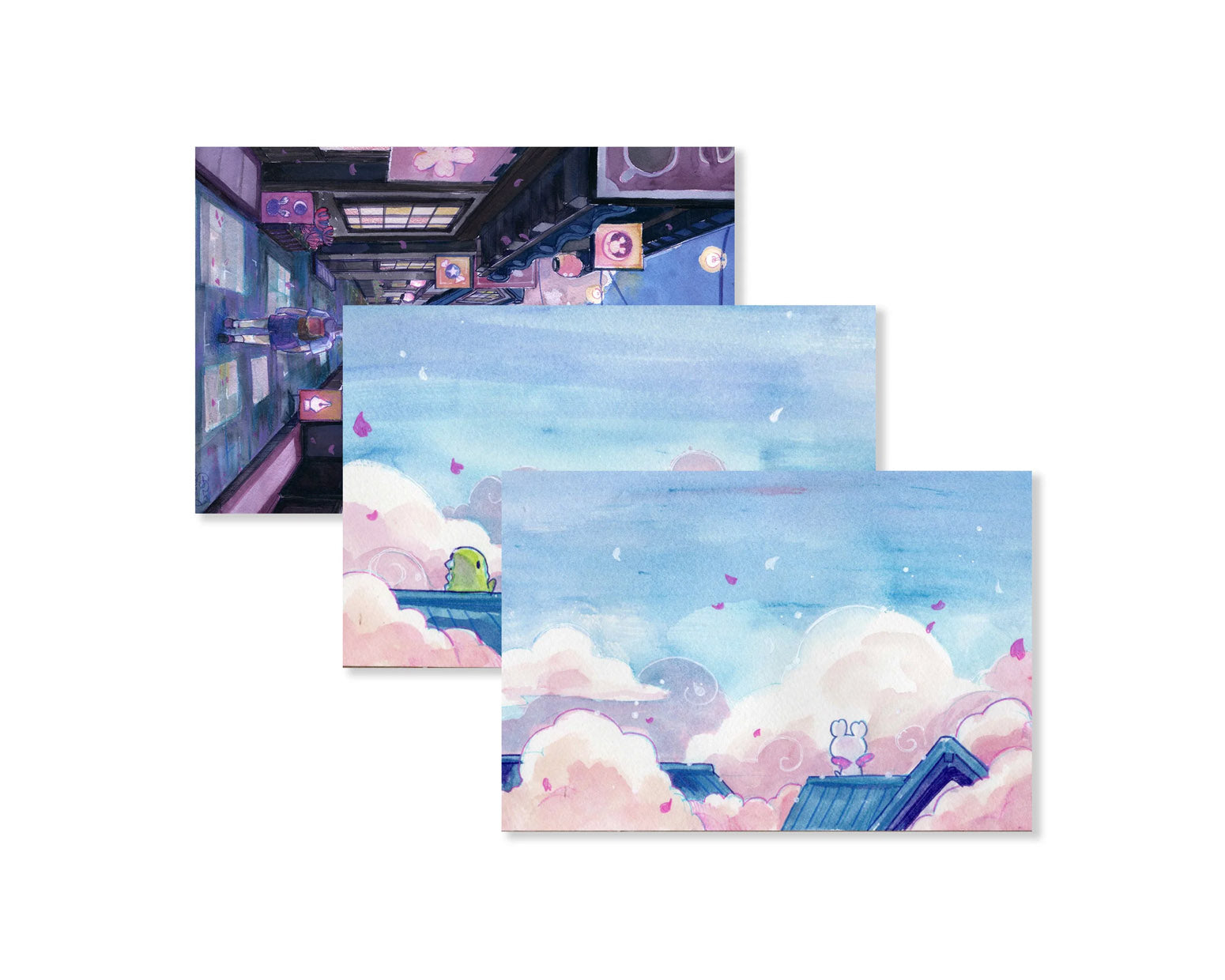Esterbrook Sakura Street Postcards