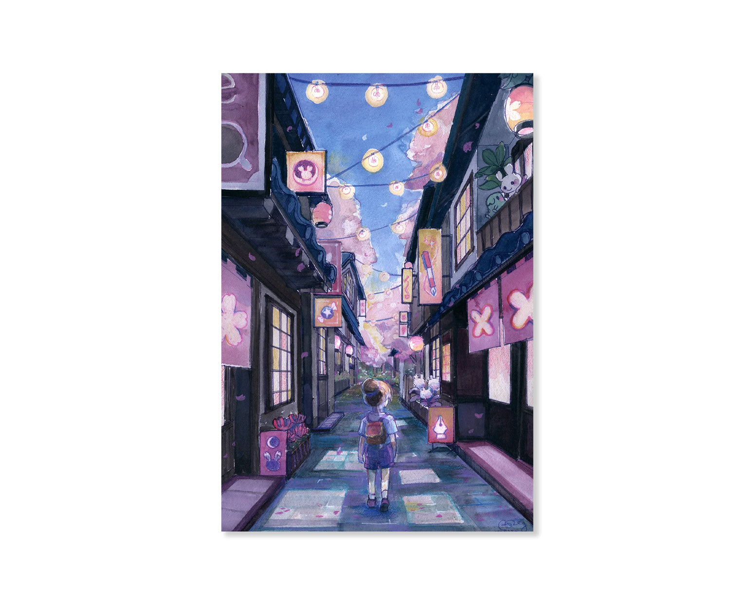 Esterbrook Sakura Street Postcards