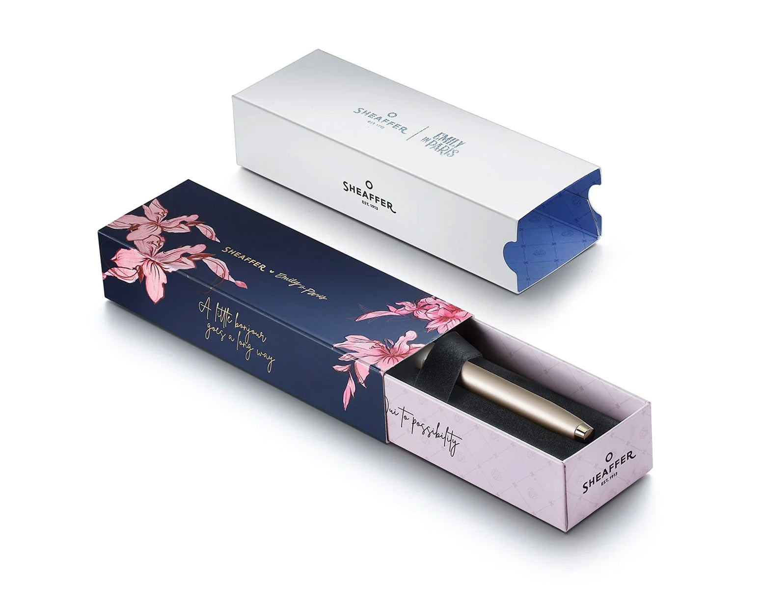 Sheaffer 100 Emily In Paris Champagne Gold Fountain Pen