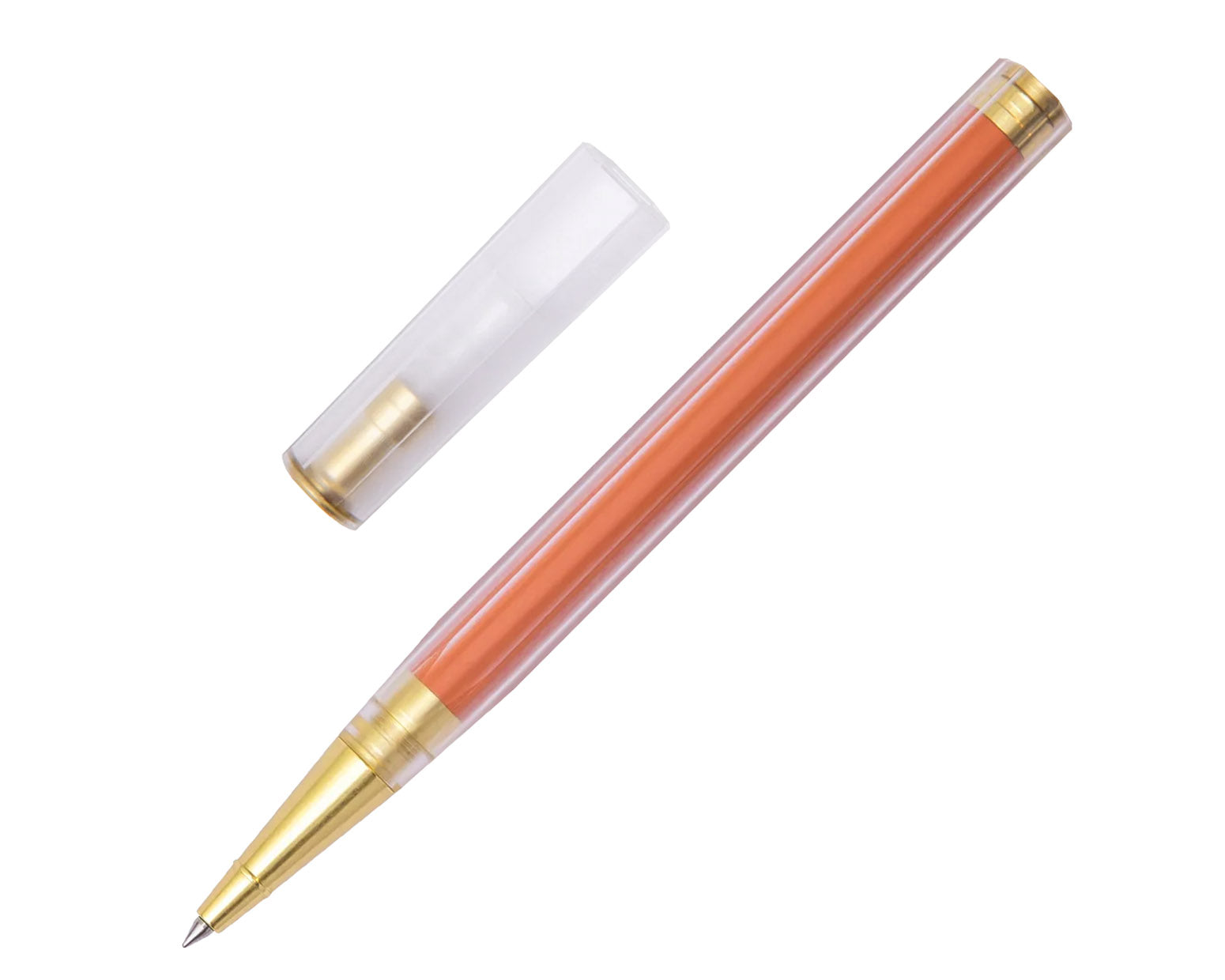 YStudio Glamour Evolve - Elemental Rollerball Pen Series - Clear Orange