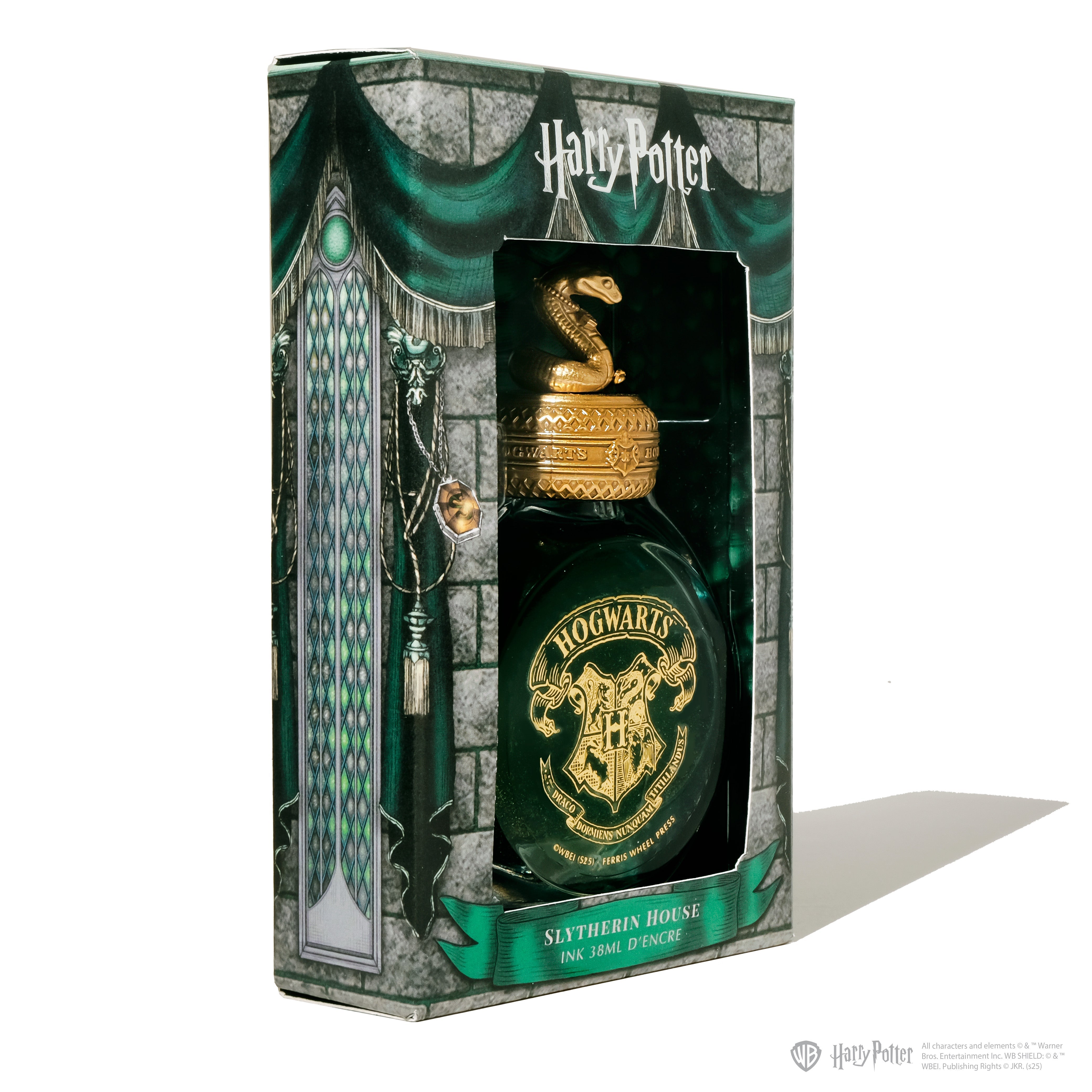 Ferris Wheel Press x Harry Potter 38ml Bottled Ink - Slytherin House
