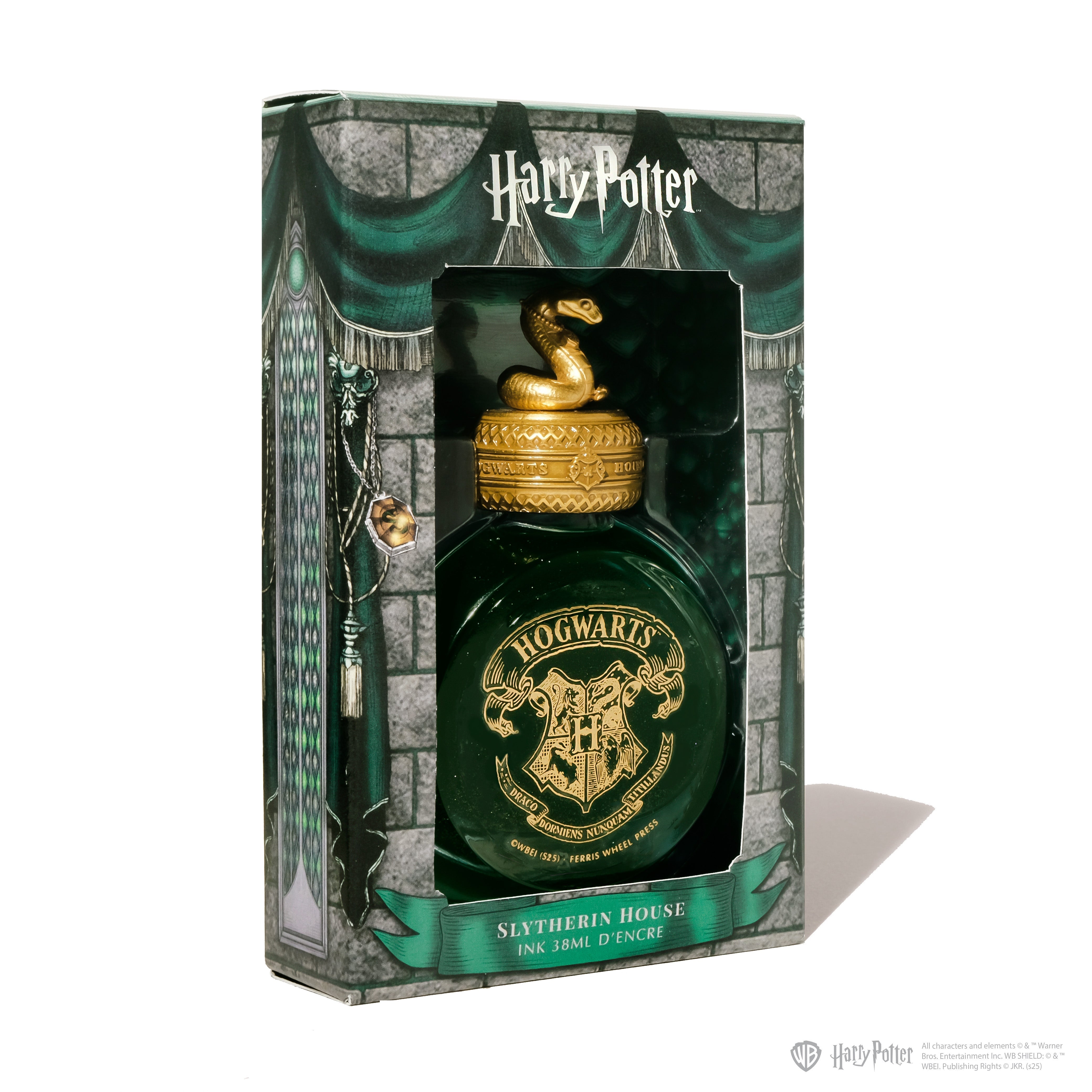 Ferris Wheel Press x Harry Potter 38ml Bottled Ink - Slytherin House